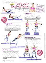 accurate printable fitness chart pilates chart free trx