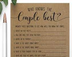 Wedding Mad Libs Wedding Vow Mad Libs Wedding Libs Mad Etsy Bridal Shower Games Printable Bridal Shower Games Bridal Shower Question Game