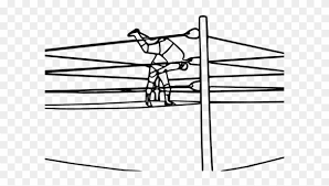 These coloring sheets offer a wide range of variety as they feature different stars from the wrestling world. Wwe Clipart Pro Wrestling Wwe Ring Coloring Pages Png Download 618948 Pinclipart