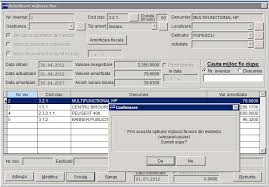 Cod clasificare mijloace fixe laptop. Program Mijloace Fixe Module Trendix