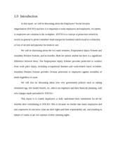…employee is eligible to get free treatment at socso. Socso 1 0 Introduction In This Report We Will Be Discussing About The Employees Social Security Organization Socso And How Is It Important To Both Course Hero