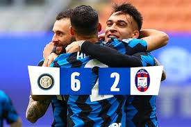 Crotone inter live score (and video online live stream*) starts on 2 may 2021 at 13:00 utc time in here on sofascore livescore you can find all crotone vs inter previous results sorted by their h2h. Inter Crotone 6 2 Risultato Finale Serie A 2020 2021