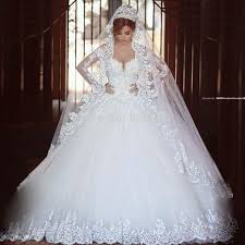Introducing bhldn's spring 2021 wedding dress collection! Women Lace Wedding Dress White Ivory Us Size Long Sleeve Wedding Gown Kjop Til Lave Priser I Nettbutikken Joom