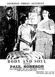 The animation, story, and voice cast are all stunning. Body And Soul 1925 Film Wikipedia