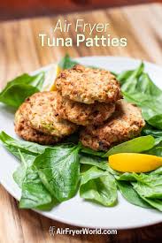 healthy air fryer tuna patties recipe