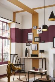 Bureau Blanc Beige Naturel Rose Violet Autre Style Deco Maison Peinture Ocre Deco Interieure