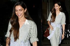 The Cost Of Deepika Padukone S Shirt Dress Will Shock You Times Of India cost of deepika padukone s shirt dress