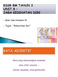 Kata adjektif kata adjektif jarak dan kata adjektif perasaan. Kata Adjektif Bm Kssr Tahun 3