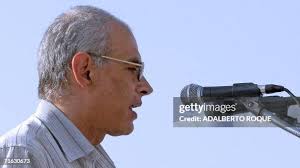 Fernando Ramirez de Estenoz, member of the Cuban Communist Party...  Nieuwsfoto's