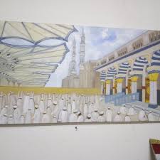 95 gambar masjid kartun istiqlal masjidil haram nabawi. Jual Lukisan Masjid Nabawi Di Lapak Fill The House Bukalapak
