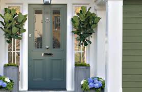 Best front door color for resale. Best Front Door Color For A Green House Design Ideas