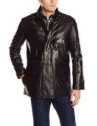Robot Check Mens Leather Bomber Jacket Leather Jacket Men Leather Jacket