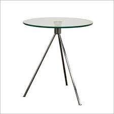 Baxton Studio Triplet End Table In Brushed Nickel By Wholesale Interiors Save 68 Off 54 56 Steel Tripod Base Brushed Moderne Beistelltische Beistelltische