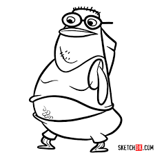 The departure of stephen hillenburg forever on november 26, 2018, greatly hit the hearts of many spongebob squarepants fans. Spongebob Archives Sketchok Easy Drawing Guides