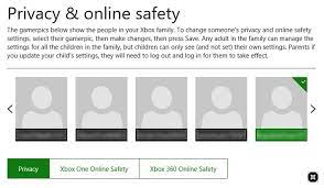To change settings for yourself, continue to step 5. Xbox One Child Account How To Change The Privacy And Safety Settings