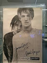 Darren Hayes Forever Tbt With This Amazing Savage Garden Signed Poster