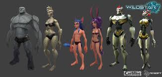 Wildstar Player Races Roger Eberhart Character Art Learn Art 3d Characters