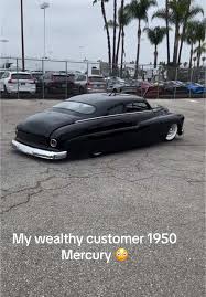Image result for Black 1950 Mercury