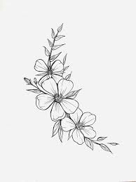 Pin On Watercolortattoos In 2020 Flower Tattoo Designs Tattoos Flower Drawing Design
