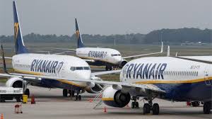 The airlines say they need to protect their status as video shows fire officers in protective clothing boarding a ryanair flight about to leave stansted. Ryanair Cuts Back Winter Flight Schedule Bbc News