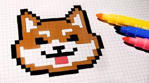 Handmade Pixel Art How To Draw Kawaii Dog Pixelart Dibujos En Cuadricula Dibujos En Pixeles Dibujos En Cuadros