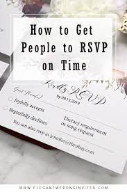 They offer a perfect opportunity to collect additional information. Best Tips To Get Wedding Guests To Rsvp On Time Elegantweddinginvites Com Blog