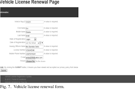 This may be in the form of an authorities can confirm a valid licence via a computer check on the vehicles number plate. Pdf Web Based Portal For Vehicle Licensing Management Semantic Scholar