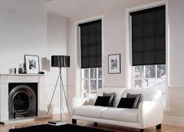 We might be getting some lovely long summer evenings right now, but a good set the shaft of the lights are made from metal, which should make them a little more durable than others, and its ip65 rating means it can withstand the. Roller Shades Add A Modern And Sleek Look Black Window Treatments House Elegant Curtains