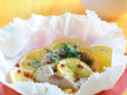 Papillote De Poulet A L Orange Recette Recettes De Cuisine Papillote
