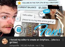 Check out an entire wiki about jacksepticeye over at jacksepticeye wiki. You Are In The Top 27 Of All Creators Current Balance 1 500 E I Forced My Editor To Create An Onlyfans She Is A Girl Btw Oompaville 182 363 Aufrufe Vor 1 Tag