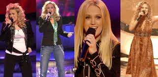 Ten finalists from the previous season return to make their debut on the american idol stage, where they sing for america's vote; Every Performance From Carrie Underwood S American Idol Winning Season One Country