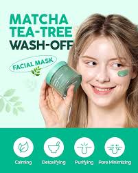 Amazon.com : GLAM UP Calming Matcha Tea Tree Clay Mask