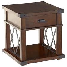 Progressive Furniture Landmark Vintage Ash Rectangular End Table In 2020 Progressive Furniture End Tables End Tables With Storage