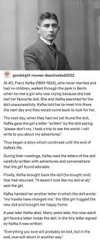 We all need a Kafka in our life. : rwholesomememes