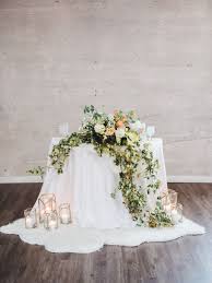 Modern Teal And Orange Industrial Wedding Inspiration Modern Sweetheart Table Head Table Wedding Head Table Wedding Decorations Sweetheart Table Decor