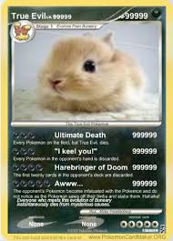 Learn how to make a custom pokemon card in 3 easy steps with this helpful tutorial. True Evil Pokemon Card By Ravenclaw2711 On Deviantart