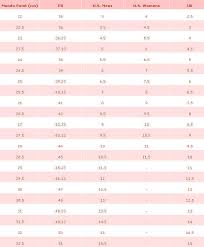 Roces Sizechart Ski Boot Skatepro