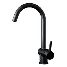 Schon Aaron C Spout Black Kitchen Mixer Tap Victoriaplum Com