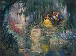Beauty and the beast phone wallpaper. Hd Wallpaper Beauty And The Beast Library Illustration Cartoon Stairs Globe Wallpaper Flare