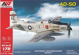 AD-5Q Sky Raider (ECM Version) A & A Models 7232