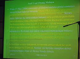 Himpunan Kedaulatan Melayu Islam Akhir Zaman Hikmah Peri Nama Asal Usul Dan Identiti Melayu Sudah Terang Lagi Bersuluh
