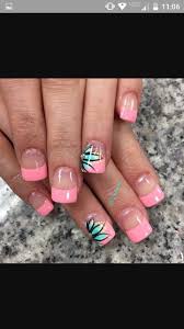 Color French Tip Nail Designs For Short Nails Confession Of Rose