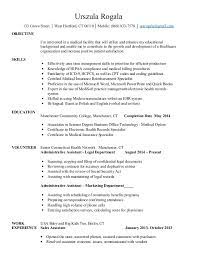 Valid sample resume administrative assistant doctors office. Medical Resume For Medical Office