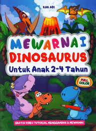 Contoh gambar untuk lomba mewarnai anak tk mewarnai gambar binatang menggambar atau mewarnai adalah salah satu kegiatan yang pastinya sangat digemari oleh anak anak pada umumnya mulai dari mewarnai hewan tumbuhan pemandangan ataupun mewarnai rumah mungkin sering kita lakukan saat kita masih duduk di bangku tk. Buku Mewarnai Dinosaurus Untuk Anak 2 4 Tahun Bukukita