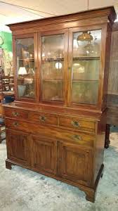 Specializing in used kittinger, used henkel harris, used baker, used stickley, used kindel, and used karges furniture. Henkel Harris Solid Mahogany Large China Cabinet Beautiful Long Valley Traders