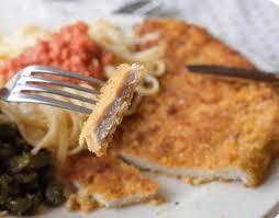 Ce midi scaloppine alla milanese, beignet de courgette, lasagne de veau, courgette, truffe. Bottega Baggio Scaloppine Alla Milanese Facebook