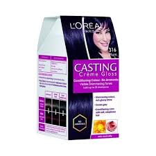 Loreal colorista wash out colour temporary hair dye by l'oréal paris 80ml | ebay. L Oreal Paris Casting Creme Gloss Hair Color Plum 316 Buy Online In Bahamas At Bahamas Desertcart Com Productid 21677962