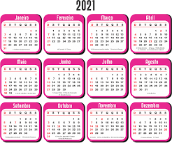 Brasil, estados unidos, japão, portugal, rússia, alemanha, espanha, tailândia, áfrica do sul, chile, méxico entre outros. Calendario 2021 Para Imprimir Datas E Feriados Nacionais Modelos