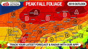 2019 Fall Foliage Outlook Expected Peak Times In