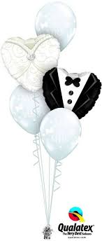 Luftballons zur hochzeit und besonderem hochzeitstag steigen lassen. Ballonstrauss Ballongeschenk Heliumballon Schwebende Luftballons